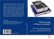 Portada del libro de "¡Lucha es hoy, el futuro es nuestro!"