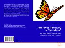 Couverture de John Fowles' individuality in "The collector"