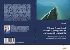 Portada del libro de Chinese Educational Leaders' Conceptions of Learning
and Leadership