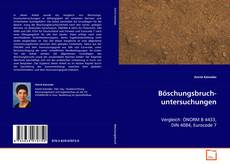 Portada del libro de Böschungsbruch-
untersuchungen