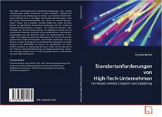 Portada del libro de Standortanforderungen von High-Tech-Unternehmen