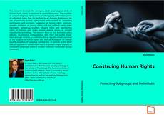 Copertina di Construing Human Rights