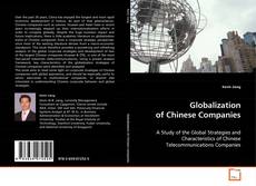 Copertina di Globalization of Chinese Companies