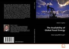 Copertina di The Availability of Global Fossil Energy