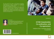 Portada del libro de ICT4D Stakeholder Co-ordination and Co-operation: