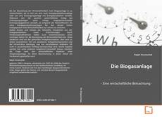 Portada del libro de Die Biogasanlage