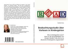 Portada del libro de Beobachtungsstudie über Vorlesen in Kindergärten