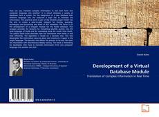 Portada del libro de Development of a Virtual Database Module