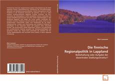 Capa do livro de Die finnische Regionalpolitik in Lappland 