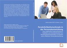 Portada del libro de Persönlichkeitsmerkmale in der Personalentwicklung