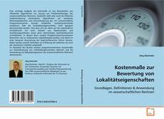 Portada del libro de Kostenmaße zur Bewertung von Lokalitätseigenschaften