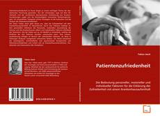 Buchcover von Patientenzufriedenheit