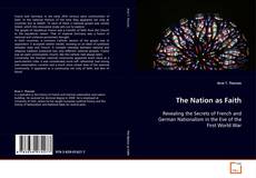 Portada del libro de The Nation as Faith