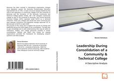 Portada del libro de Leadership During Consolidation of a Community