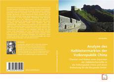 Copertina di Analyse des Halbleitermarktes der Volksrepublik China