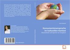 Copertina di Konsumentenansprache im kulturellen Kontext