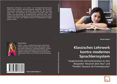 Portada del libro de Klassisches Lehrwerk kontra
modernes Sprachlernsystem