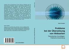 Portada del libro de Probleme bei der Übersetzung von Webseiten