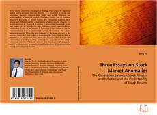 Portada del libro de Three Essays on Stock Market Anomalies