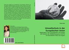 Copertina di Umweltschutz in der Europäischen Union