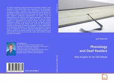 Portada del libro de Phonology and Deaf Readers
