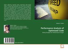 Portada del libro de Performance Analysis of Optimized Code