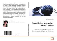 Portada del libro de Sounddesign interaktiver Anwendungen