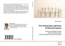 Portada del libro de The Unbearable Lightness of Being European