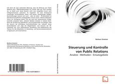 Portada del libro de Steuerung und Kontrolle von Public Relations