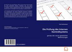 Portada del libro de Die Prüfung des Internen Kontrollsystems