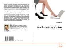 Sprachverarbeitung in Java kitap kapağı