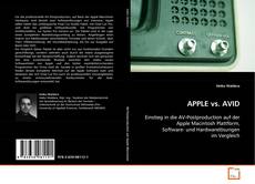 Portada del libro de APPLE vs. AVID