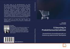E-Sourcing in Produktionsunternehmen的封面
