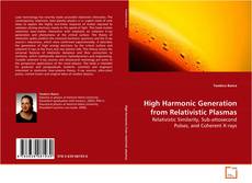 Copertina di High Harmonic Generation from Relativistic Plasmas