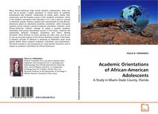 Copertina di Academic Orientations of African-American Adolescents