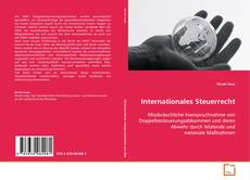 Portada del libro de Internationales Steuerrecht