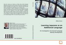 Portada del libro de Learning Japanese as an Additional Language