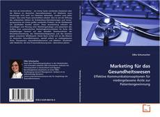 Marketing für das Gesundheitswesen的封面