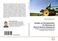 Copertina di Studies on Pervaporation for Recovery of Natural
Aroma Compound