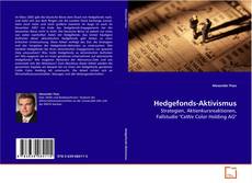 Portada del libro de Hedgefonds-Aktivismus