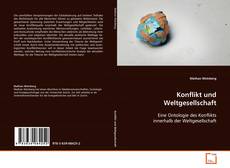 Portada del libro de Konflikt und Weltgesellschaft