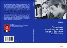 Portada del libro de Perspectives on Building Rapport in Higher Education