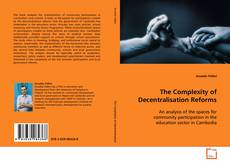 Portada del libro de The Complexity of Decentralisation Reforms