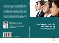 Couverture de Nachhaltigkeit in der Personalführung