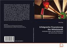 Portada del libro de Erfolgreiche Finanzierung des Mittelstands