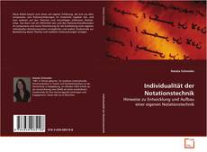 Portada del libro de Individualität der Notationstechnik