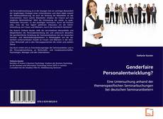 Portada del libro de Genderfaire Personalentwicklung?