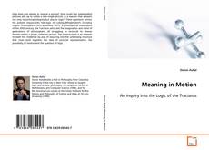 Copertina di Meaning in Motion
