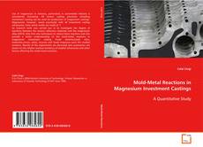 Portada del libro de Mold-Metal Reactions in Magnesium Investment Castings