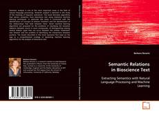 Copertina di Semantic Relations in Bioscience Text